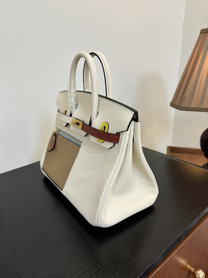 Birkin Colormatic Swift Leather“30*22*15CM”-0312=