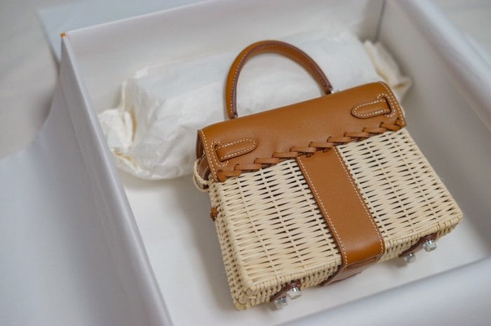 Mini Kelly Picnic 20Bag“20*14*9CM”-0591=