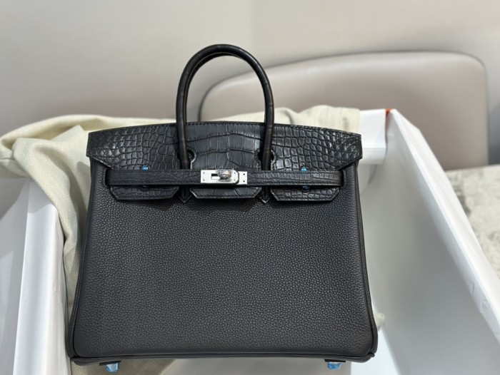Birkin Togo-Crocodile“25*20*13CM”-0002=