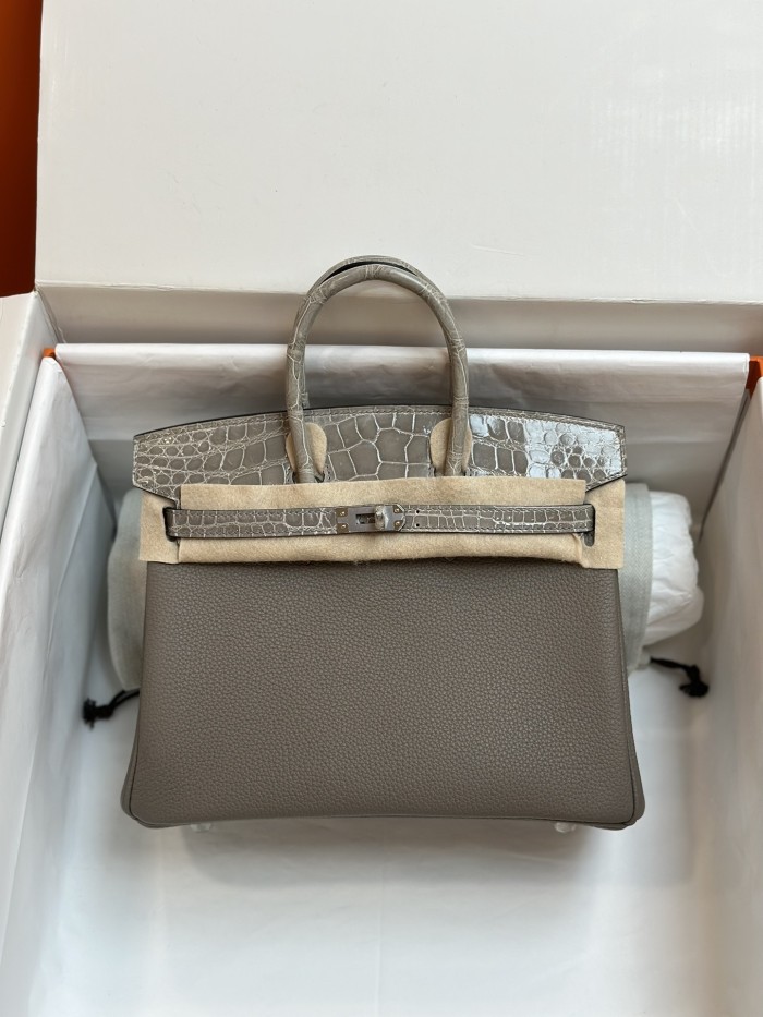 Birkin Togo-Crocodile“25*20*13CM”-0002=