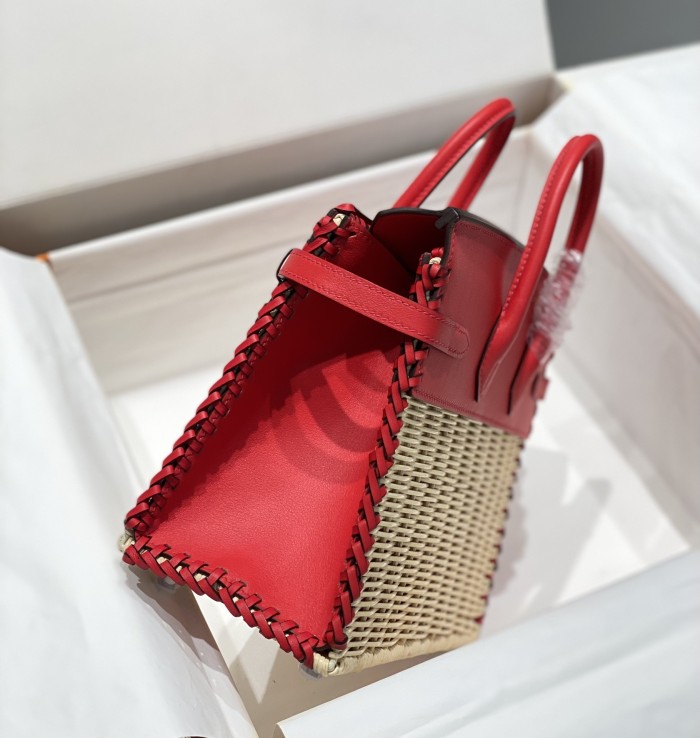 Birkin 25 Picnic“25*18*12CM”-0032=