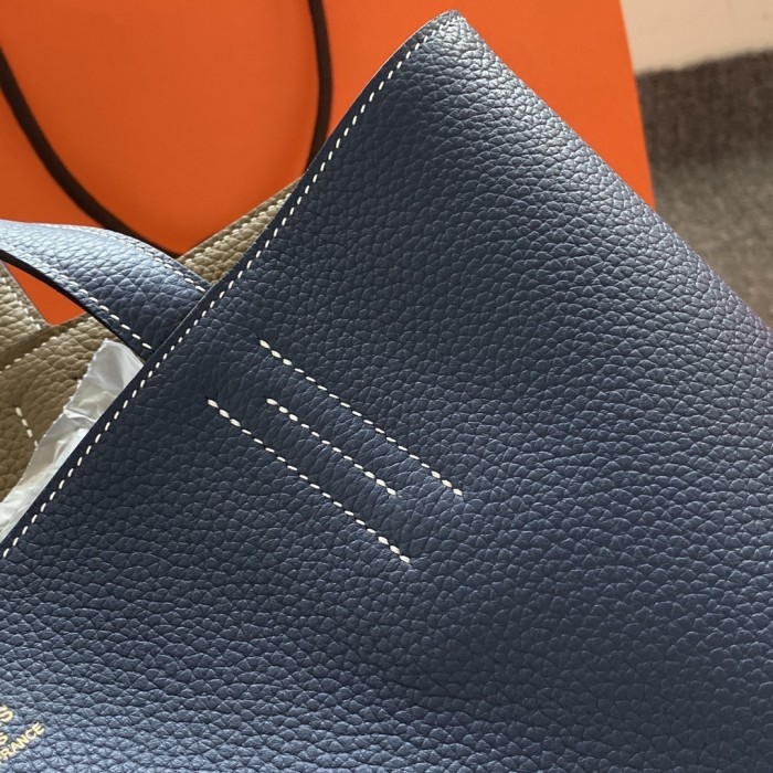 Double Sens 45 Calfskin Reversible Tote“45*34*13CM”-0032=