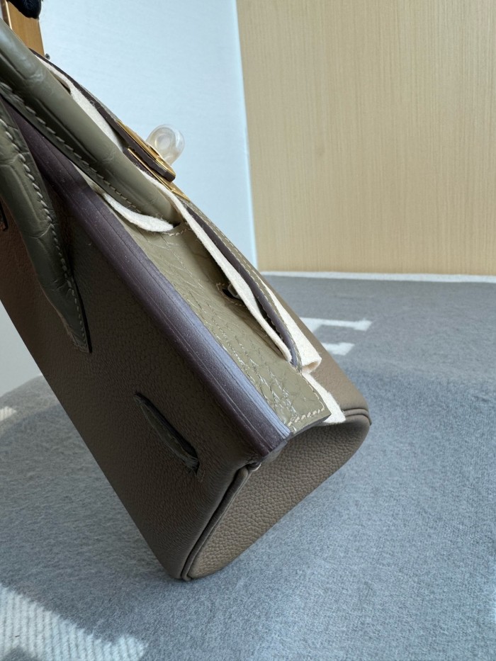 Birkin Togo-Crocodile“25*20*13CM”-0002=