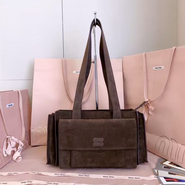 Ivy Suede Tote Bag“35*25*12CM”-0511=