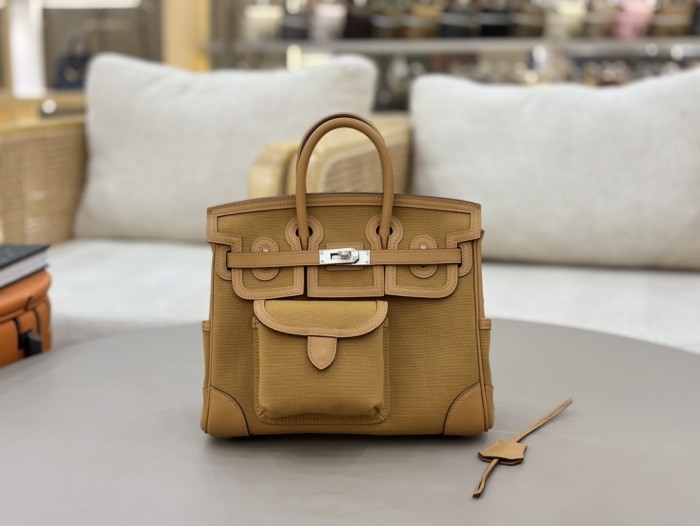 Birkin 25 Cargo“25*18*13CM”-0632=