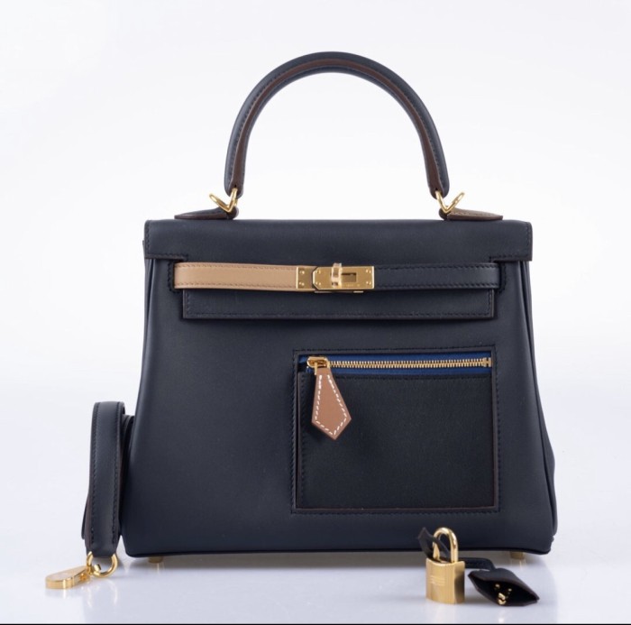 Kelly Colormatic Swift Leather“25*18*10CM”-0222=