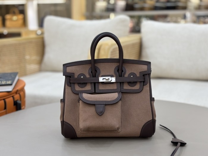 Birkin 25 Cargo“25*18*13CM”-0632=
