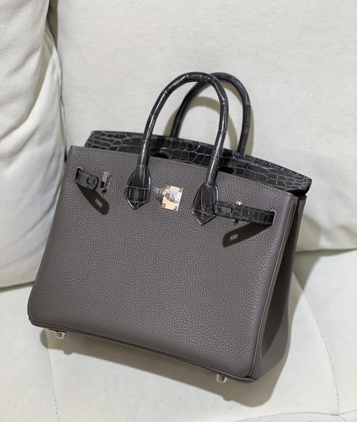 Birkin Togo-Crocodile“25*20*13CM”-0002=