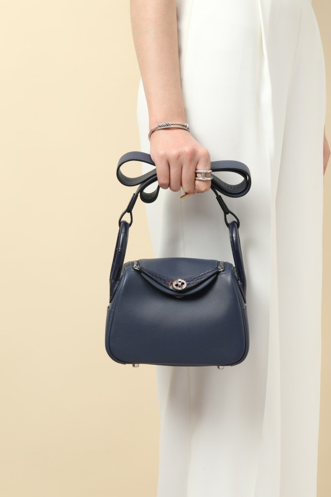 Mini Lindy 19 Swift-Matte Alligator“19.5*12.5*9.5CM”-0822=