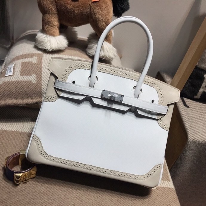 Birkin Ghillies 30CM Swift“30*22*15CM”-0891=