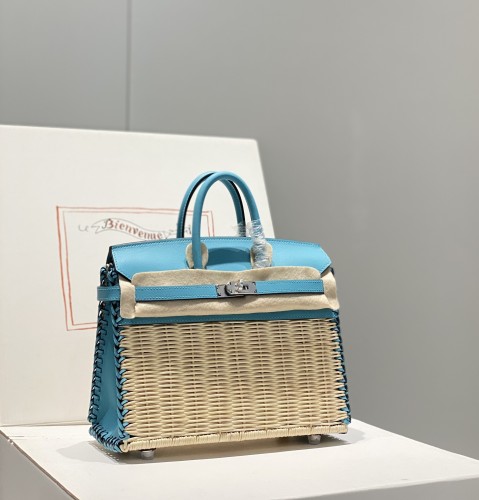 Birkin 25 Picnic“25*18*12CM”-0032=