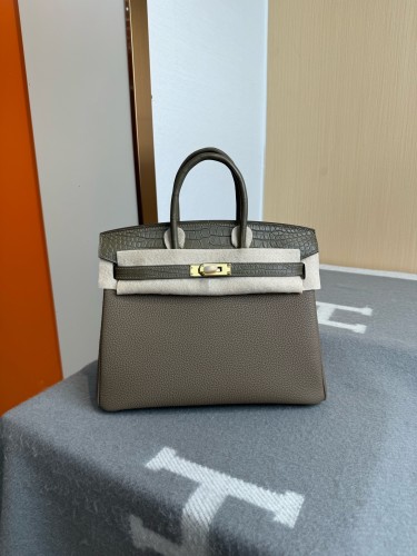 Birkin Togo-Crocodile“25*20*13CM”-0002=