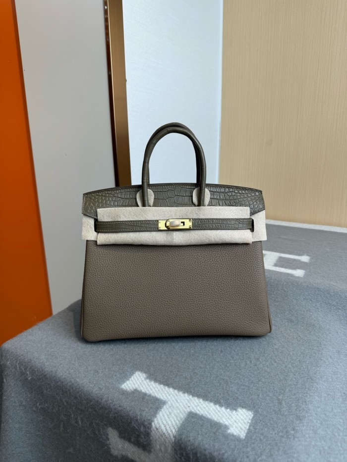Birkin Togo-Crocodile“25*20*13CM”-0002=