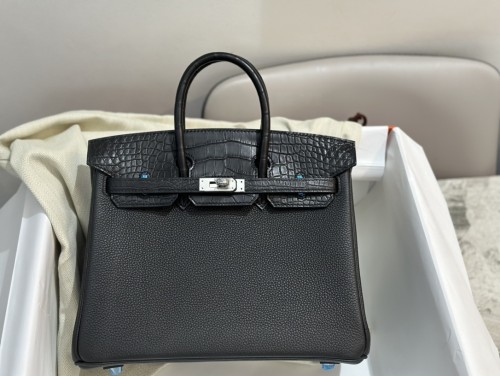 Birkin Togo-Crocodile“25*20*13CM”-0002=