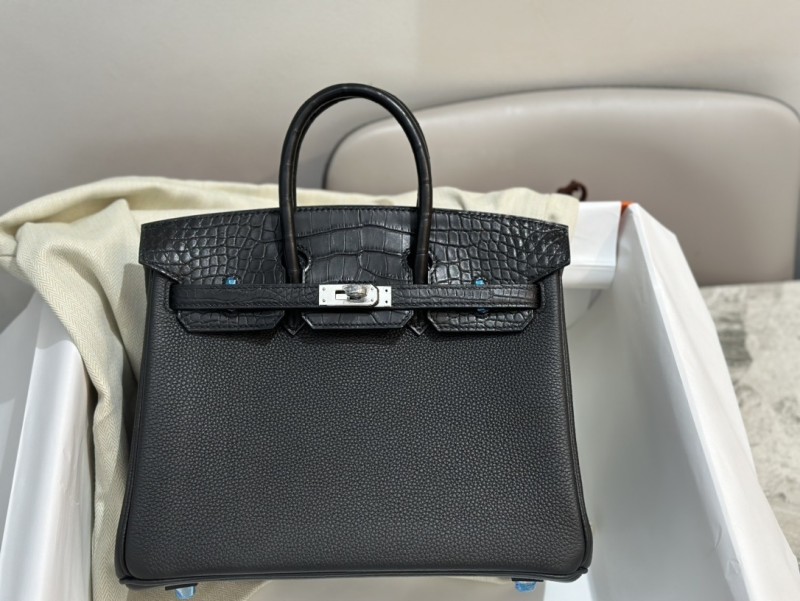 Birkin Togo-Crocodile“25*20*13CM”-0002=