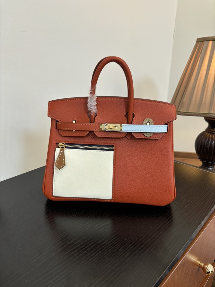 Birkin Colormatic Swift Leather“30*22*15CM”-0312=