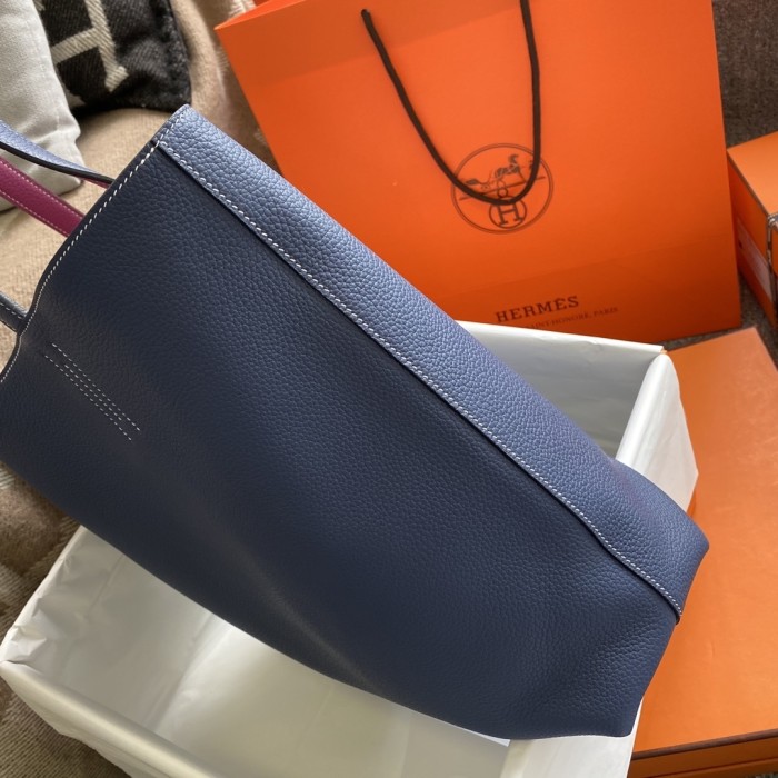 Double Sens 45 Calfskin Reversible Tote“45*34*13CM”-0032=