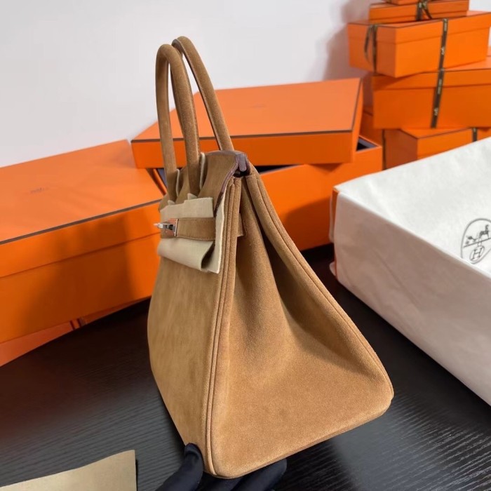 Birkin 30 Doblis Suede“30*22*16CM”-0832=