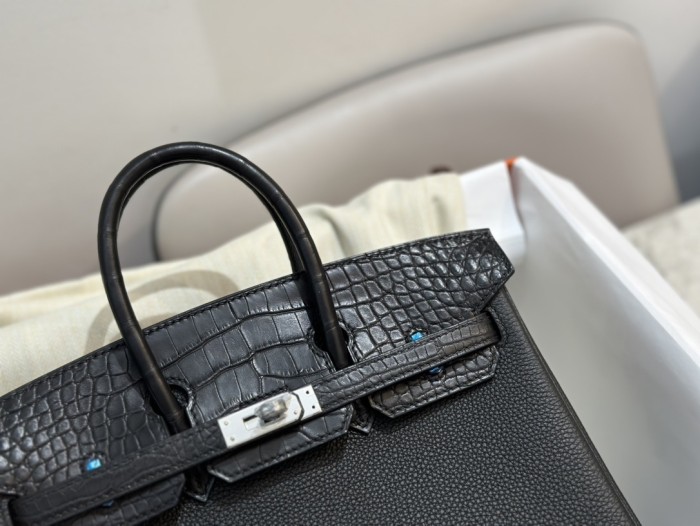 Birkin Togo-Crocodile“25*20*13CM”-0002=
