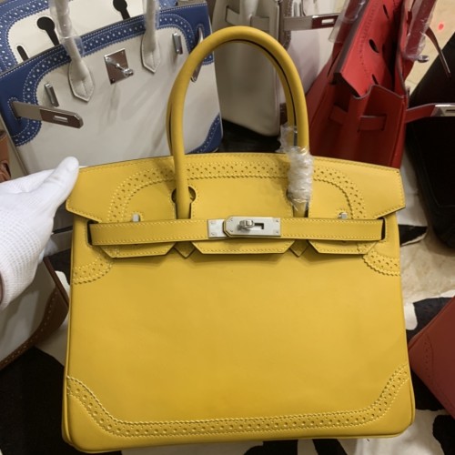 Birkin Ghillies Swift“30*22*15CM”-0591=