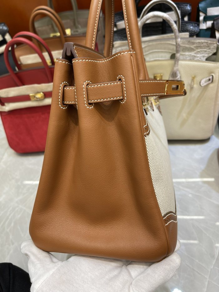 Birkin Ghillies Swift-Canvas“30*22*16CM”-0861=
