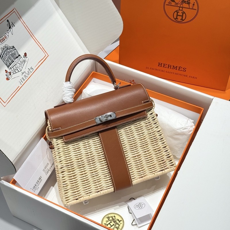 Mini Kelly 25 Picnic “20*14*8CM”-0032=