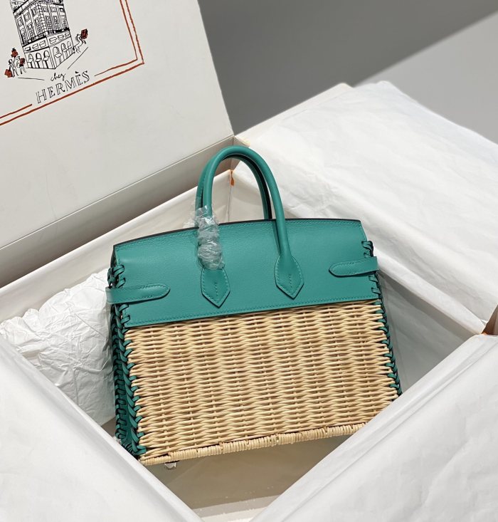 Birkin 25 Picnic“25*18*12CM”-0032=