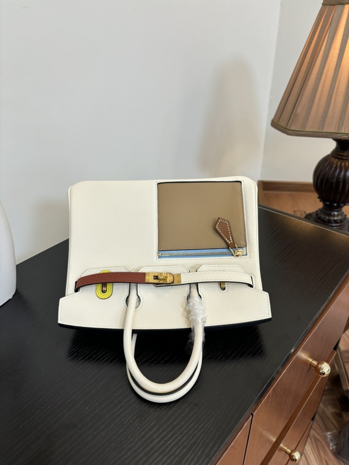 Birkin Colormatic Swift Leather“30*22*15CM”-0312=
