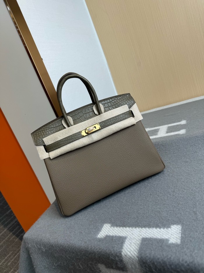 Birkin Togo-Crocodile“25*20*13CM”-0002=