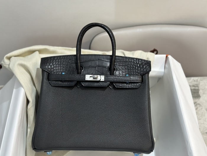 Birkin Togo-Crocodile“25*20*13CM”-0002=