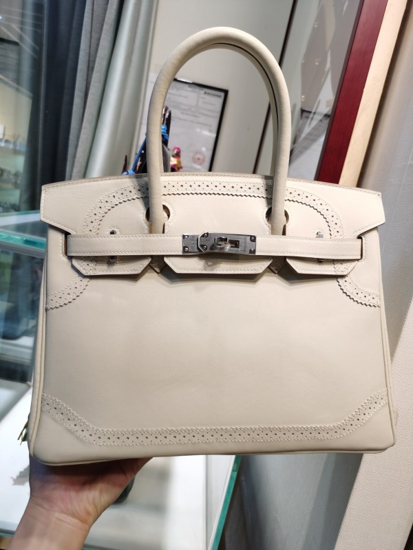 Birkin Ghillies Swift“30*22*15CM”-0591=