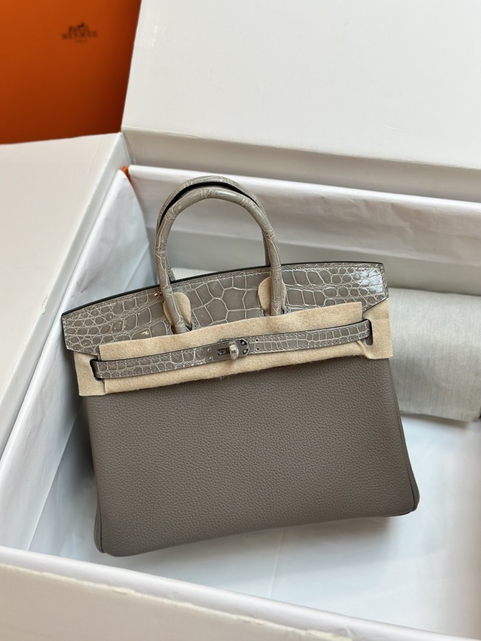Birkin Togo-Crocodile“25*20*13CM”-0002=