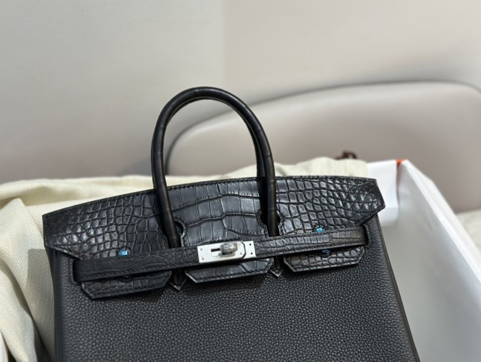 Birkin Togo-Crocodile“25*20*13CM”-0002=