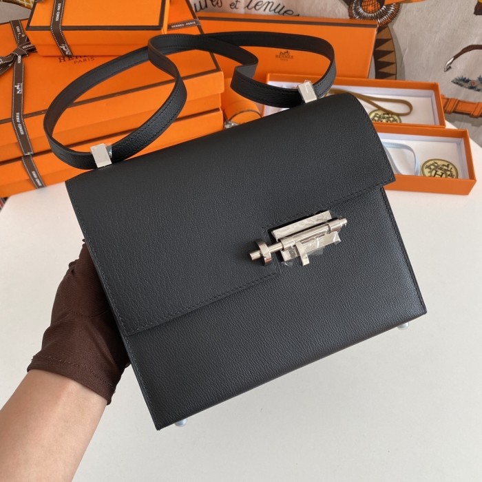 Verrou 24 Bag Chevre “24*17*7CM”-0202=