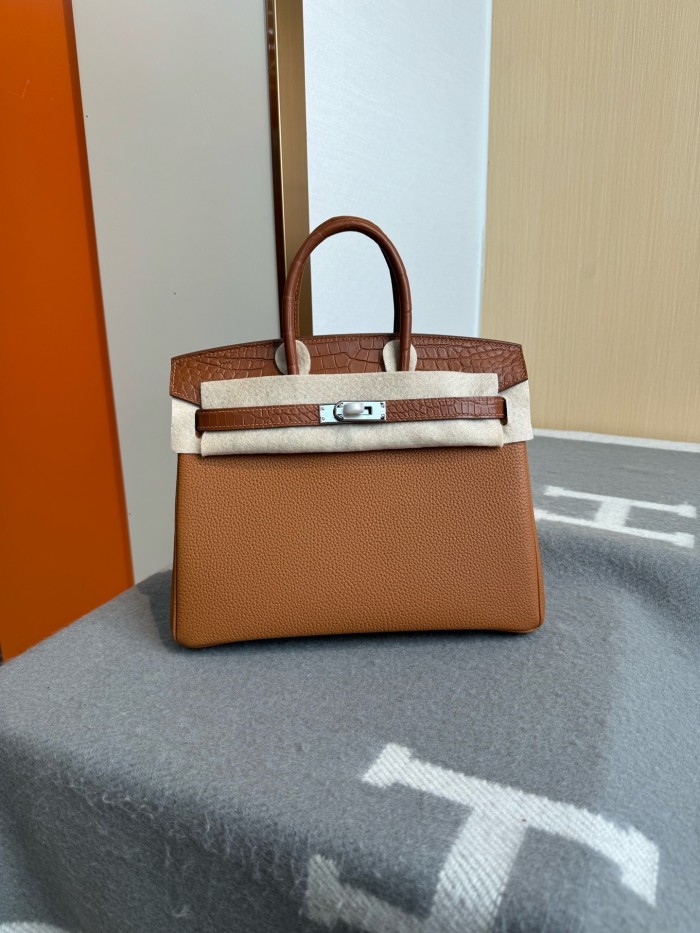 Birkin Togo-Crocodile“25*20*13CM”-0002=