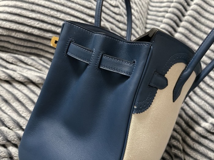 Birkin Ghillies Swift-Canvas“30*22*16CM”-0861=