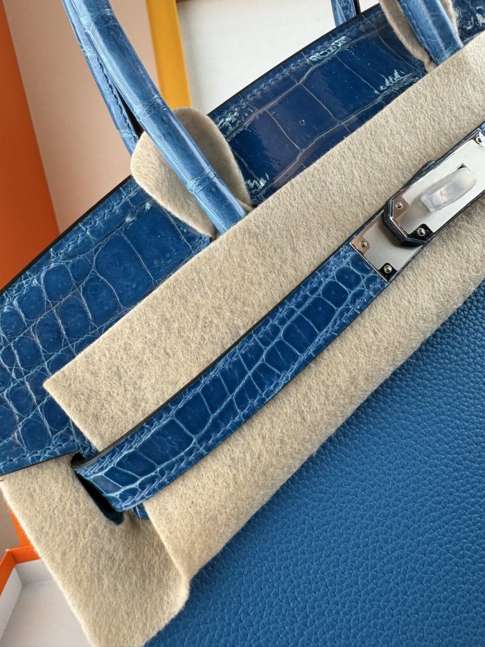 Birkin 30 Touch Togo-Crocodile“30*22*16CM”-0063=