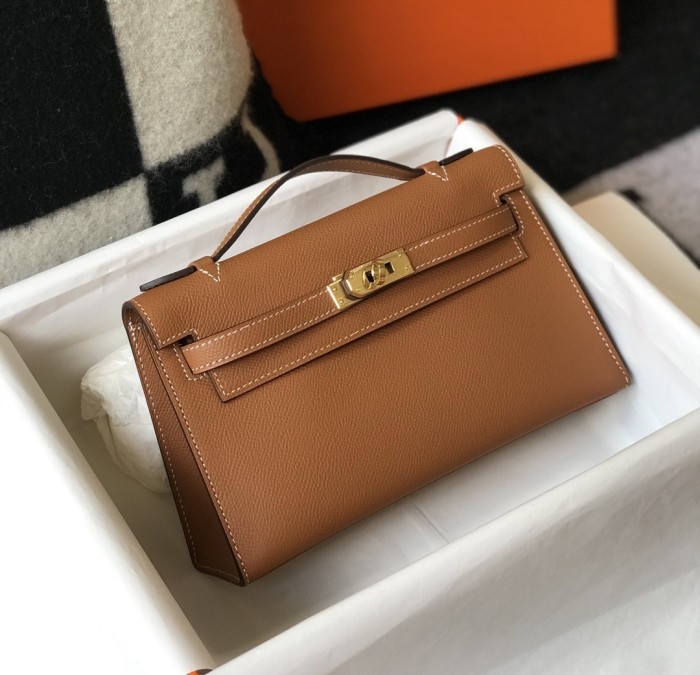 Kelly Pochette Epsom“22*14*7CM”-038=