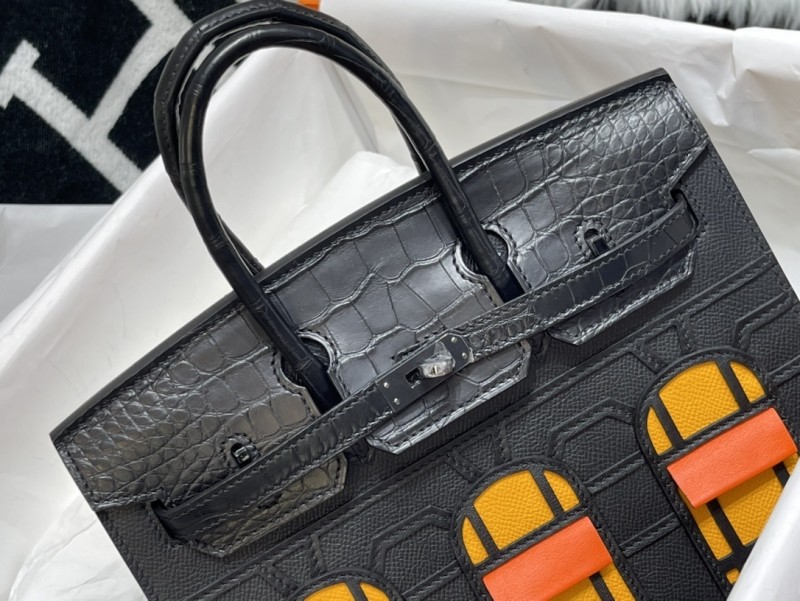 Birkin 30 Fabourg“30*22*16CM”-0093=