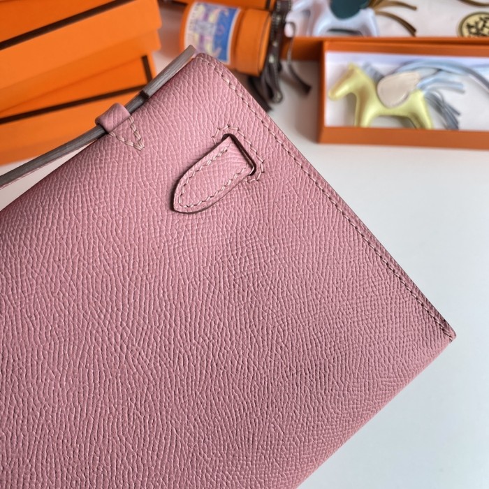 Kelly Pochette Epsom“22*14*7CM”-038=