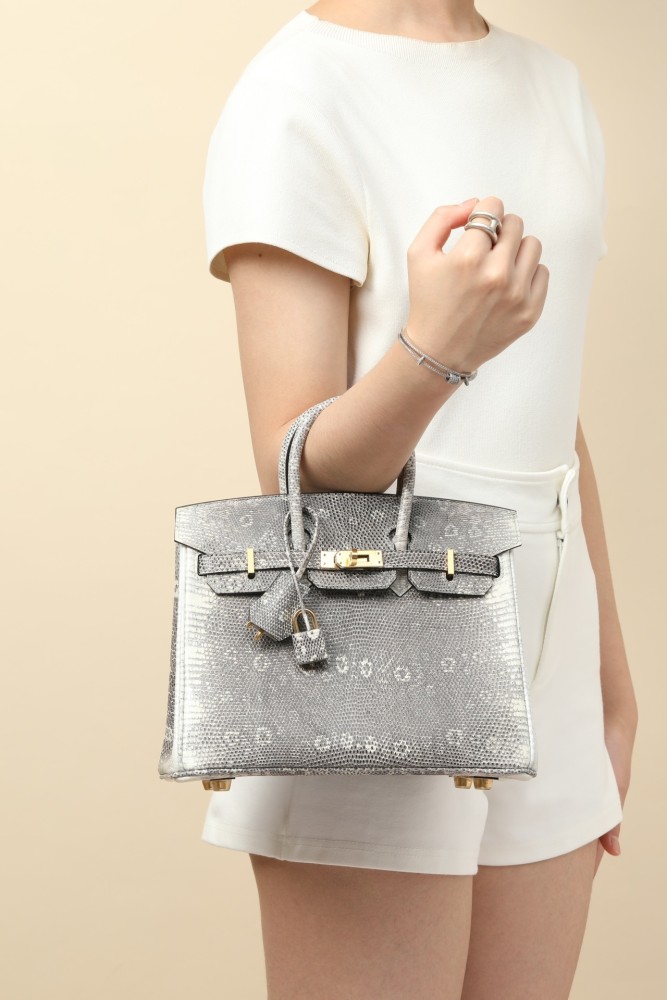 Birkin 25CM Lizard Skin“25*20*13CM”-0055=
