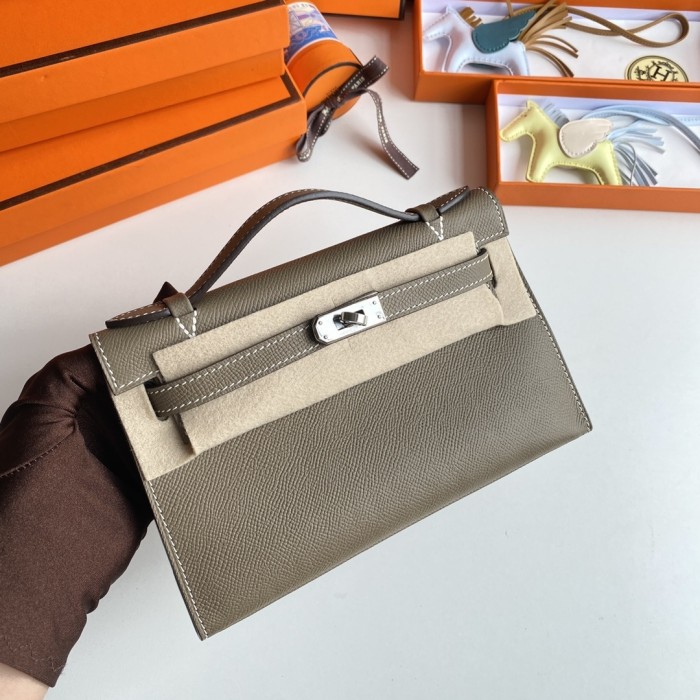 Kelly Pochette Epsom“22*14*7CM”-038=