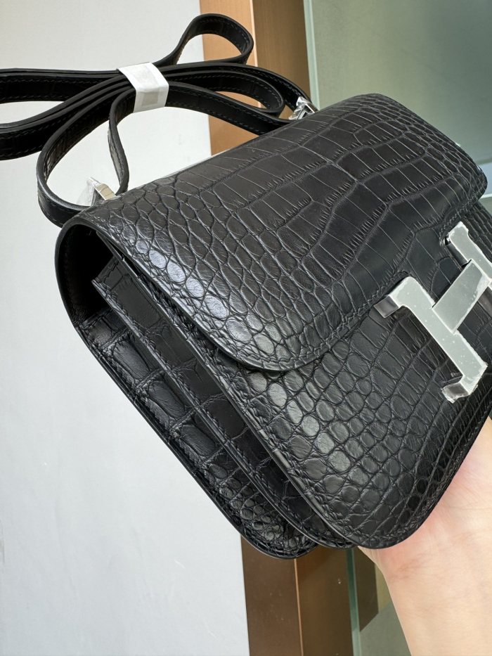 Constance Matte Alligator“19*15*5CM”-0087=
