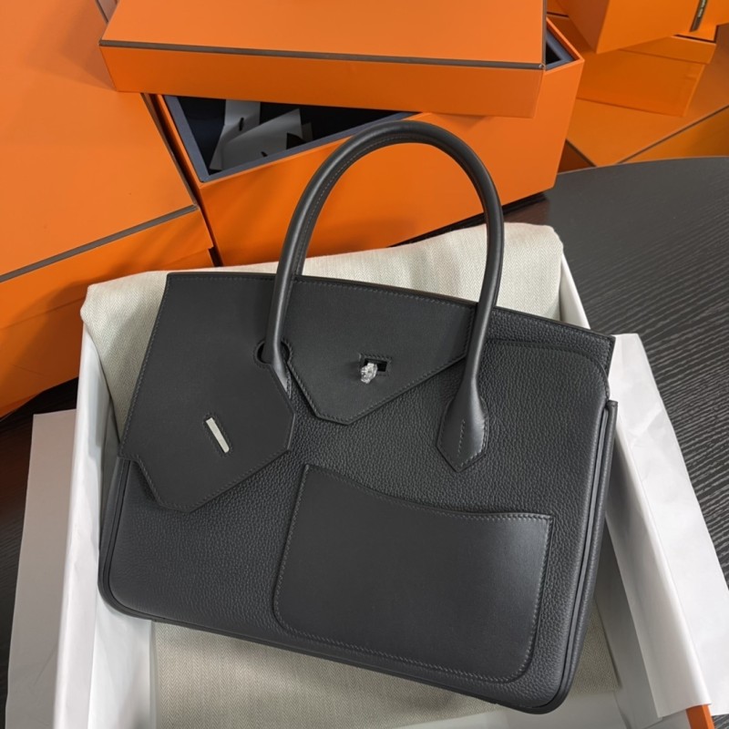 Birkin en Desordre 30 bag“30*22*16CM”-0062=