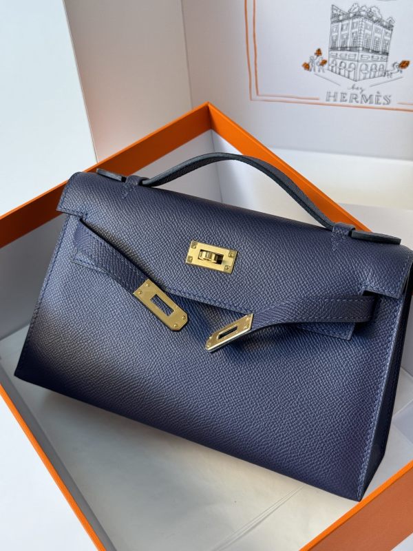 Kelly Pochette Epsom“22*12*7CM”-038=