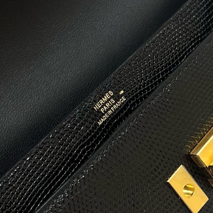 Verrou Mini Bag Lizard“17*12*6CM”-0033=