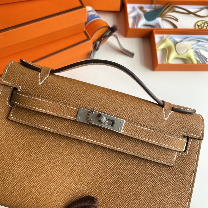 Kelly Pochette Epsom“22*14*7CM”-038=