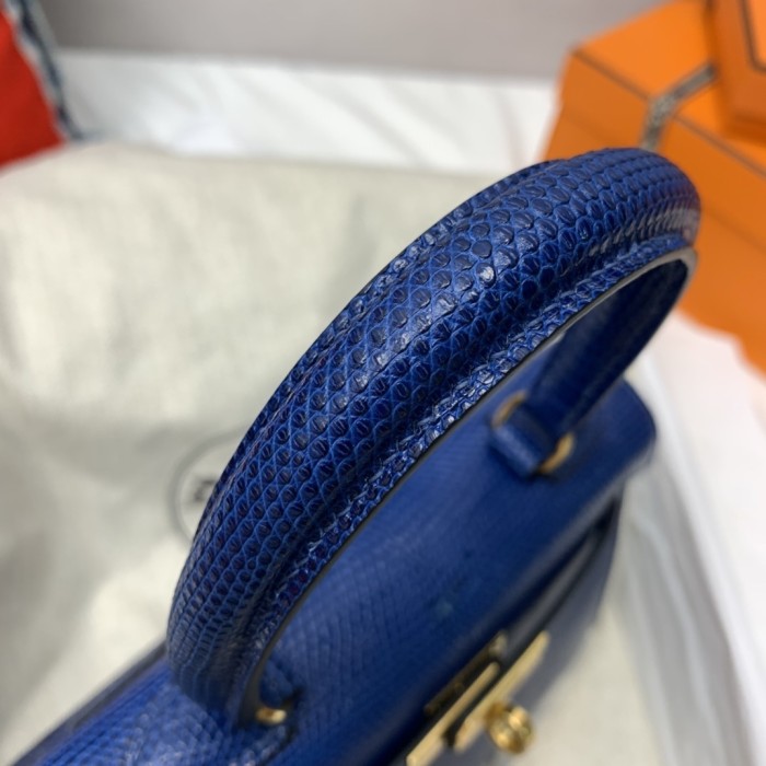 Kelly 20 Lizard Leather“20*16*9CM”-0051=