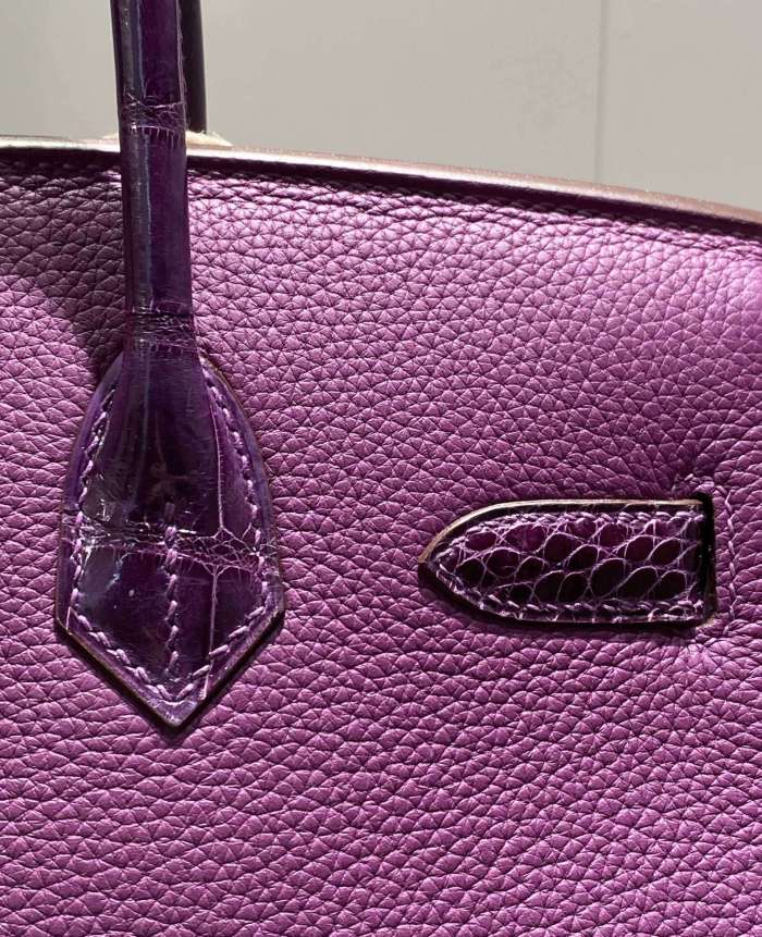 Birkin 30 Touch Togo-Niloticus Crocodile“30*22*16CM”-0063=