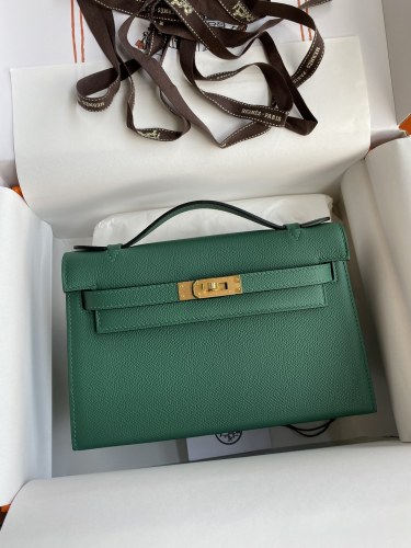 Kelly Pochette Epsom“22*14*7CM”-038=